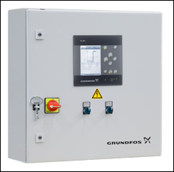 Grundfos Control DC Шкафы управления с интеллектуальной системой Dedicated Control для дренажных и канализационных насосов