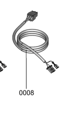 Соединительный кабель вентилятора. Viessmann Vitodens 100-W