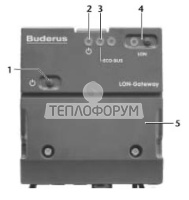 Система управления Buderus Logamatic Модуль котловой ZM427