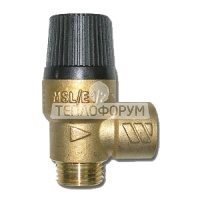 Предохранительный клапан на отопление Watts серии MSL присоединение 1/2" наружняя резьба