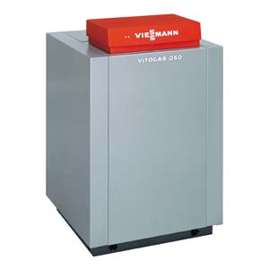 Напольный погодозависимый чугунный газовый котёл Viessmann Vitogas 100-F GS1D881 35 кВт, с Vitotronic 200 тип KO2B