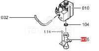 Комбинированный газовый регулятор (009) Viessmann Vitopend 100-W