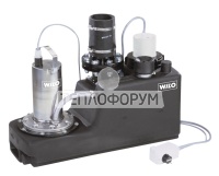 Компактная напорная установка для отвода сточных вод со встроенным насосом Wilo-DrainLift S 
